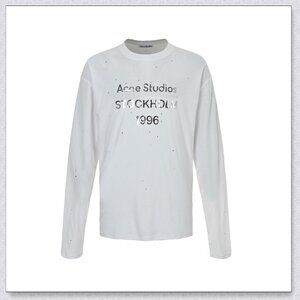Acne Studios Stockholm 1996 Distressed Long Sleeve Tee